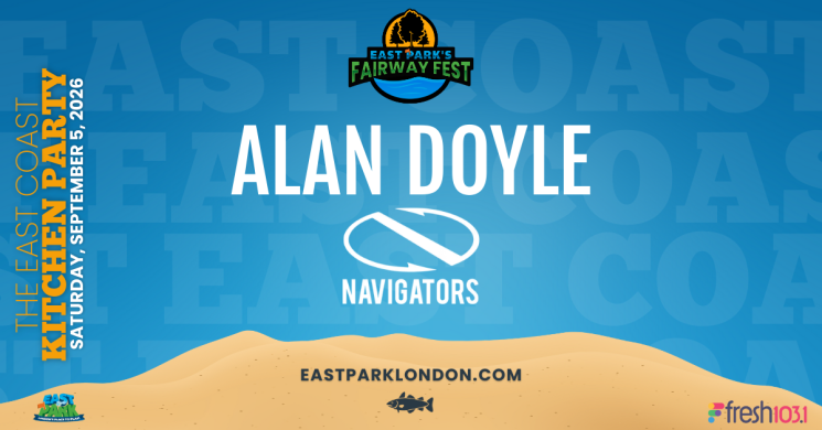 Alan Doyle at East Park’s Fairway Fest